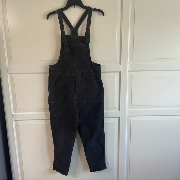 Aerie Werk And Play Corduroy Double D Ring Straps Overalls 30710 - Picture 3 of 11